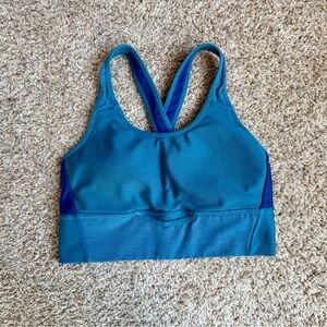 Under Armour Teal and Navy Sports Bra